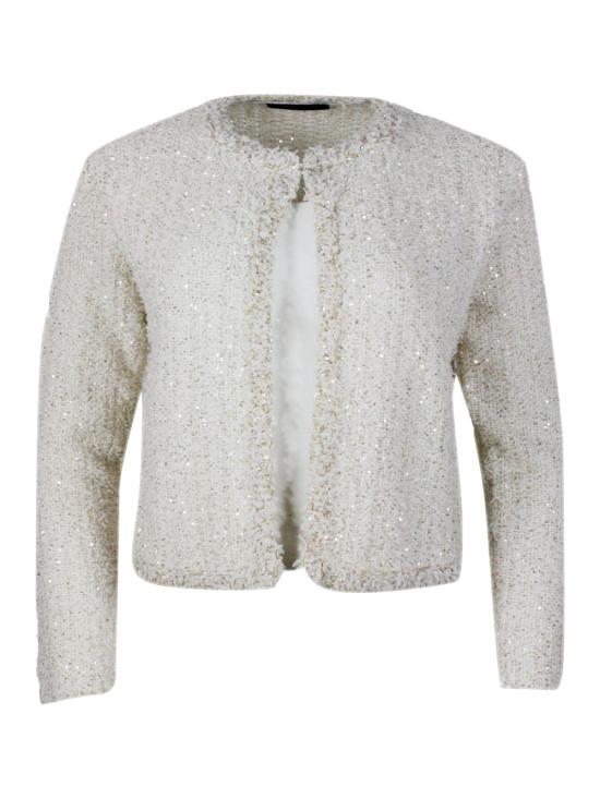 26SS 파비아나 필리피 트위드 자켓 MAD265F139L167 VR1 Yellow