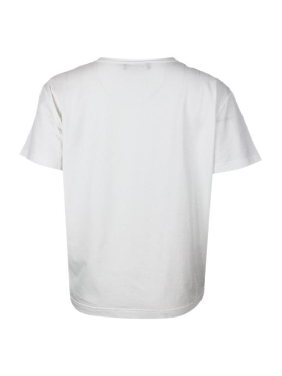 26SS 파비아나 필리피 반팔 티셔츠 JED265F278L189 0141 White - FABIANA FILIPPI