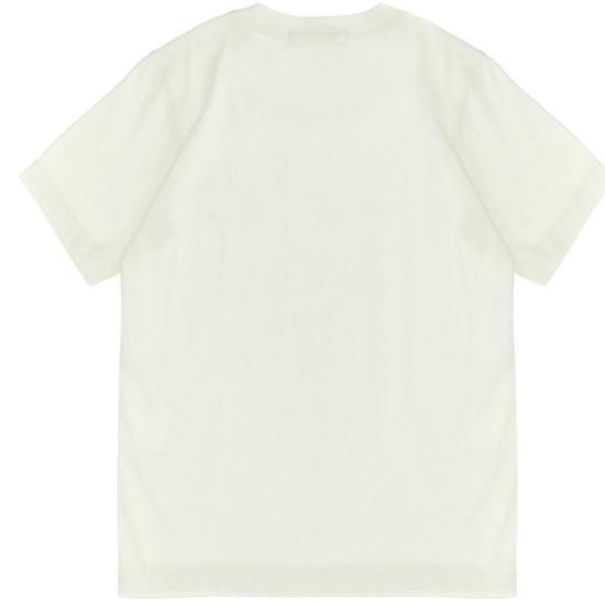 26SS [키즈] 스톤 아일랜드 티셔츠 L1S162100002 S0047V0001 White - STONE ISLAND