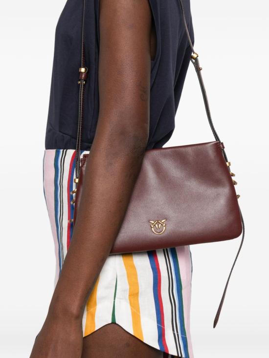 26SS 핑코 크로스백 105883 A0QOR49Q Burgundy oro - PINKO