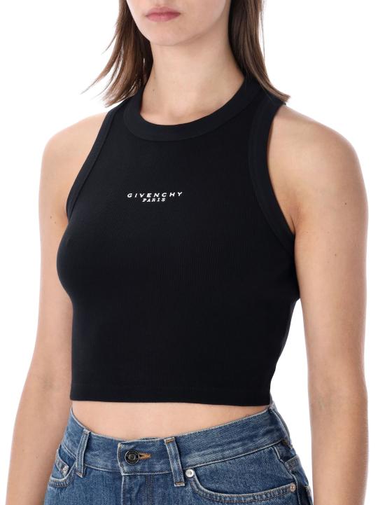 26SS 지방시 민소매 티셔츠 BW70FNP7BR 001 Nero - GIVENCHY