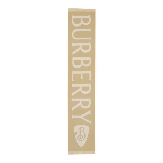 26SS 버버리 로고 울 스카프 8109562 A2021 Beige - BURBERRY