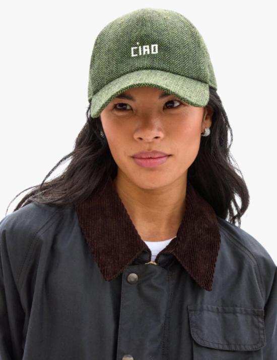  클레어 브이 볼캡 클레어 V. 울 야구  (녹색)