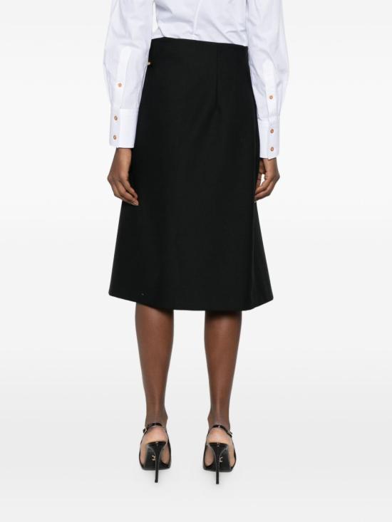 26SS 셀린느 미디 스커트 RJ081 523K38NO Black - CELINE