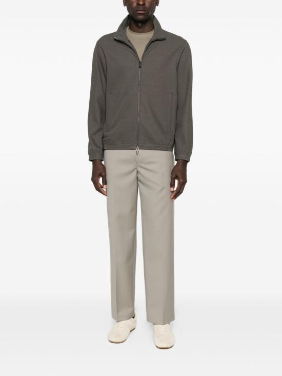 26SS 엠포리오 아르마니 긴팔 티셔츠 EM005380 AF13700F8221 Grey - EMPORIO ARMANI