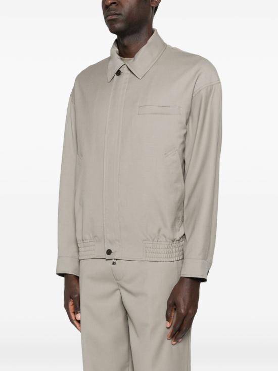26SS 엠포리오 아르마니 자켓 EM005318 AF24469U8049 Dove Grey - EMPORIO ARMANI