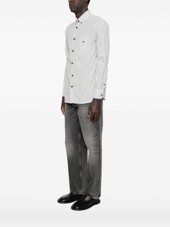 26SS 엠포리오 아르마니 긴팔 셔츠 EM005429 AF24535FB441 Clear Blue - EMPORIO ARMANI