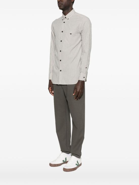 26SS 엠포리오 아르마니 긴팔 셔츠 EM005429 AF24535FB422 Beige - EMPORIO ARMANI