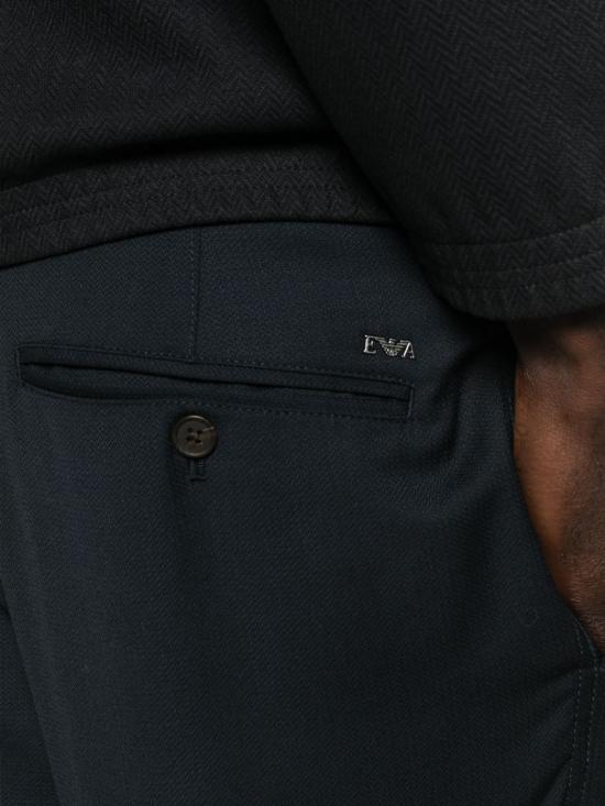 26SS 엠포리오 아르마니 스트레이트 팬츠 EM005365 AF24469UB118 Blue - EMPORIO ARMANI