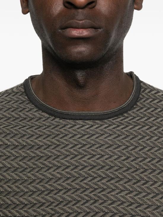 26SS 엠포리오 아르마니 스웨터 EM004452 AF23023F8034 Blue - EMPORIO ARMANI