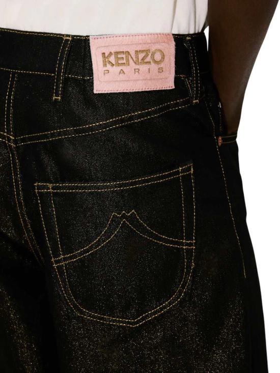 26SS 겐조 데님 팬츠 FG55DP4246L0 BR RAW BLACK DENIM - KENZO