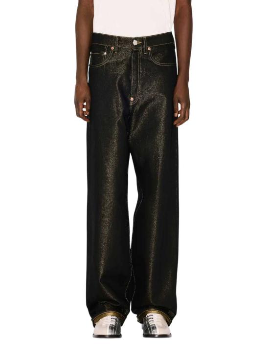 26SS 겐조 데님 팬츠 FG55DP4246L0 BR RAW BLACK DENIM - KENZO