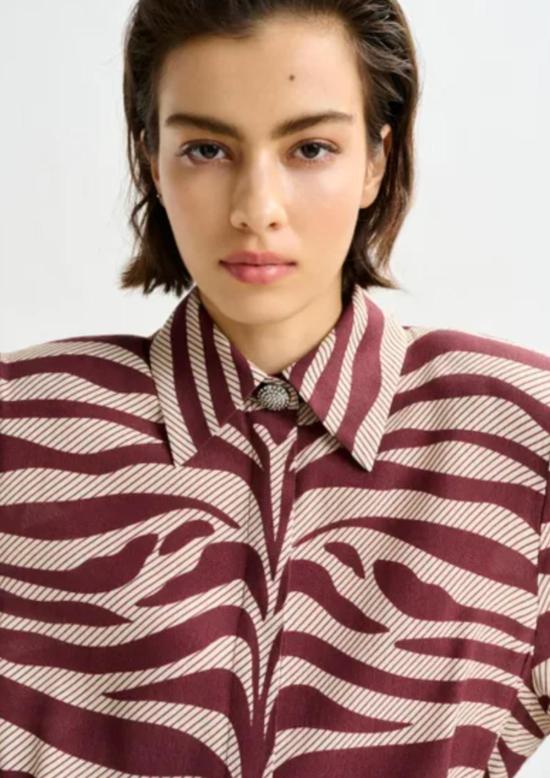  에센셜앤트워프 숏 원피스 에센셜 앤트워프 I 스나이퍼 프린트 미니 드레스 - ESSENTIEL ANTWERP