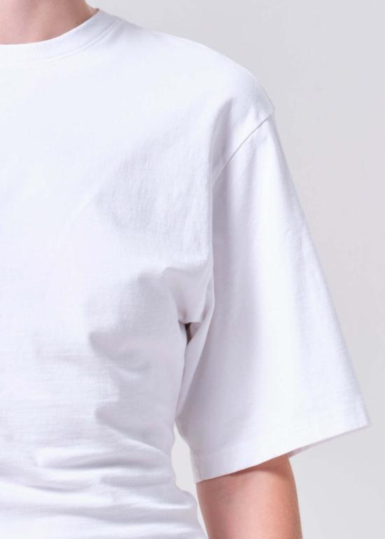  에이골디 반팔 티셔츠 아골드 스토레이 티 화이트 - AGOLDE