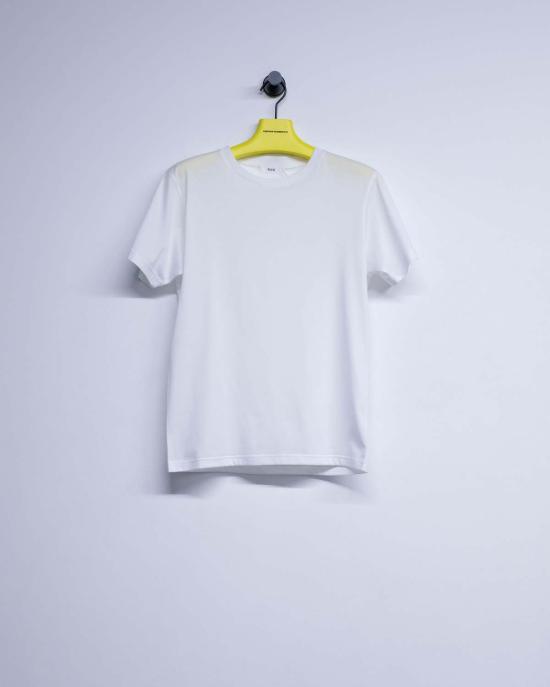  리에르 반팔 티셔츠 리어 저지 코튼 슬림핏 티셔츠 - RIER