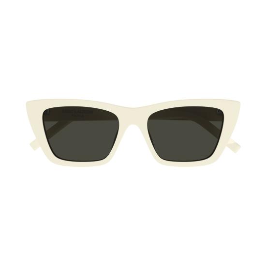 25FW 생로랑 선글라스 SL 276 MICA 056 IVORY IVORY GREY - SAINT LAURENT