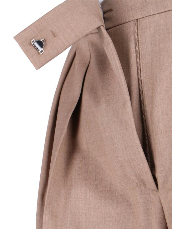 26SS 막스마라 스트레이트 팬츠 2611131071600 001 Brown - MAX MARA