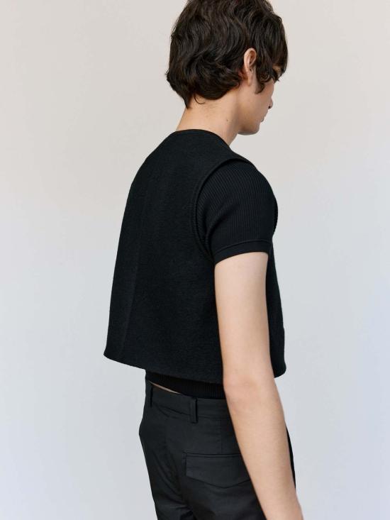  리에르 베스트 리어 펠트 울 경량 작업용 조끼 - RIER