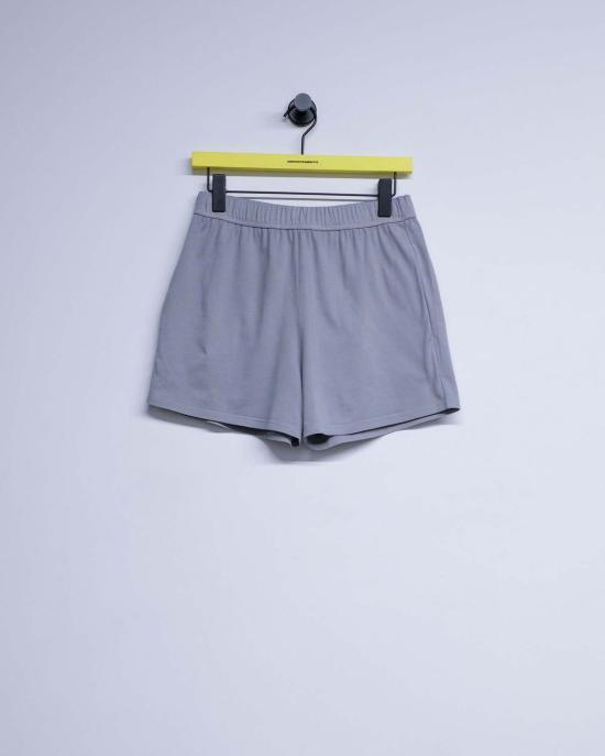  [키즈] 리에르 쇼츠/버뮤다 리어 라이트 그레이 코튼 저지 반바지 - RIER