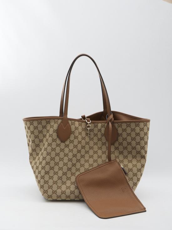 25FW 구찌 토티시마 리버서블 미디엄 토트백 839112AAFEQ2743 SUNDIAL BEIGE - GUCCI