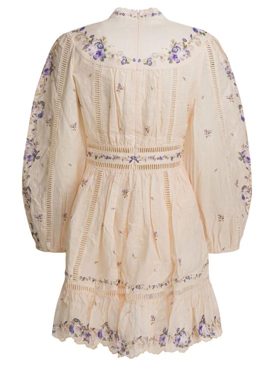 26SS 짐머만 미디 원피스 5376DRS264CPPR YELLOW - ZIMMERMANN