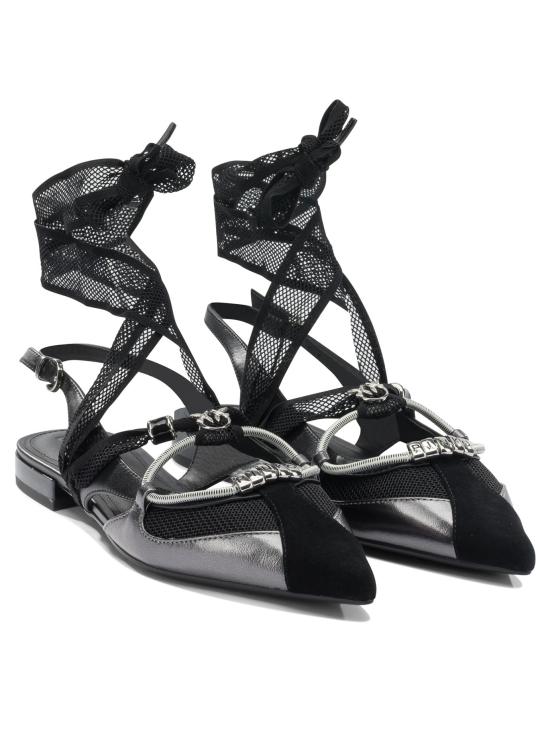 26SS 핑코 플랫 슈즈 SD0547P003Z99 BLACK - PINKO