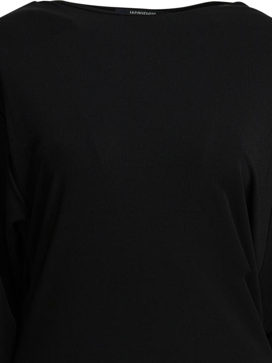 26SS 자크뮈스 미디 원피스 DRW00823AJ00253BLACK - JACQUEMUS