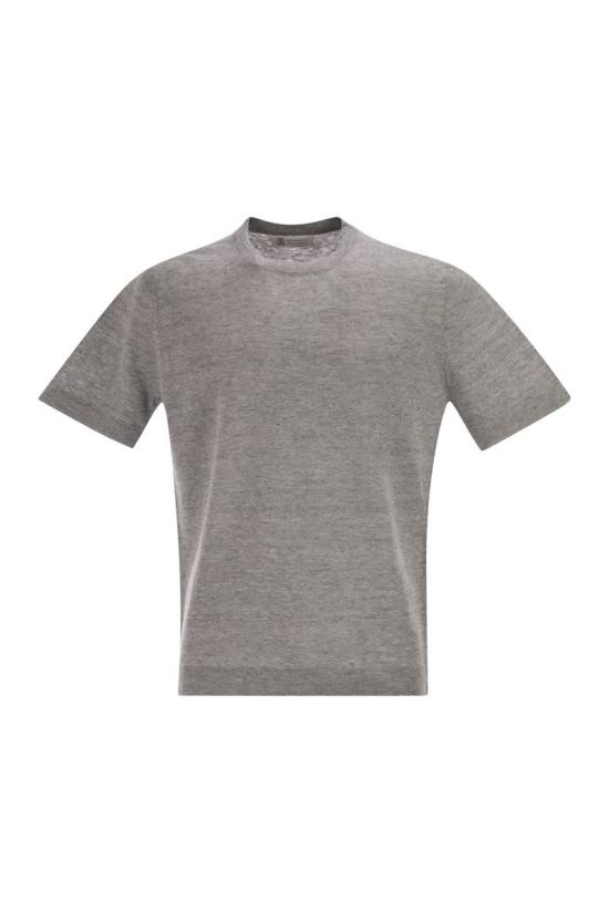 26SS 브루넬로 쿠치넬리 반팔 티셔츠 M2L00340 C2951 GREY