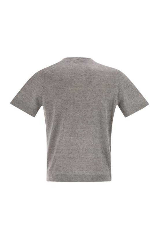 26SS 브루넬로 쿠치넬리 반팔 티셔츠 M2L00340 C2951 GREY - BRUNELLO CUCINELLI