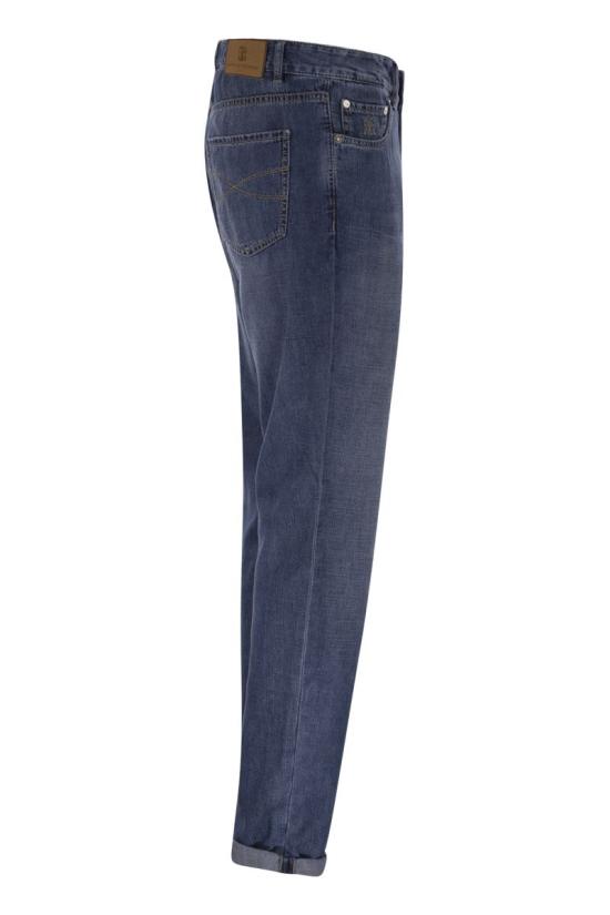 26SS 브루넬로 쿠치넬리 스트레이트 팬츠 ME645D3210 C1471 MEDIUM DENIM - BRUNELLO CUCINELLI