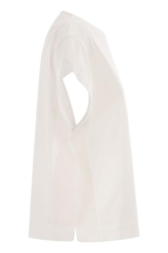 26SS 브루넬로 쿠치넬리 반팔 티셔츠 M0T81BX800 C6159 WHITE - BRUNELLO CUCINELLI