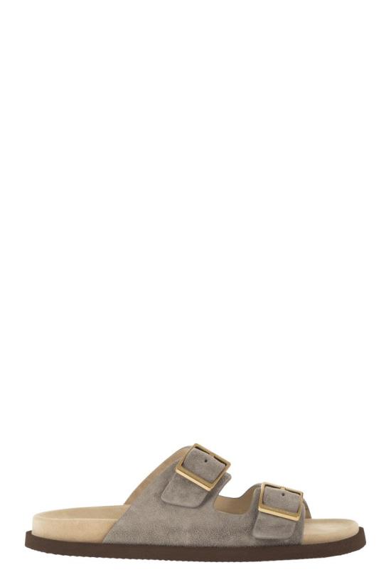 26SS 브루넬로 쿠치넬리 샌들 MZUSOLY235 CDK54 GREY