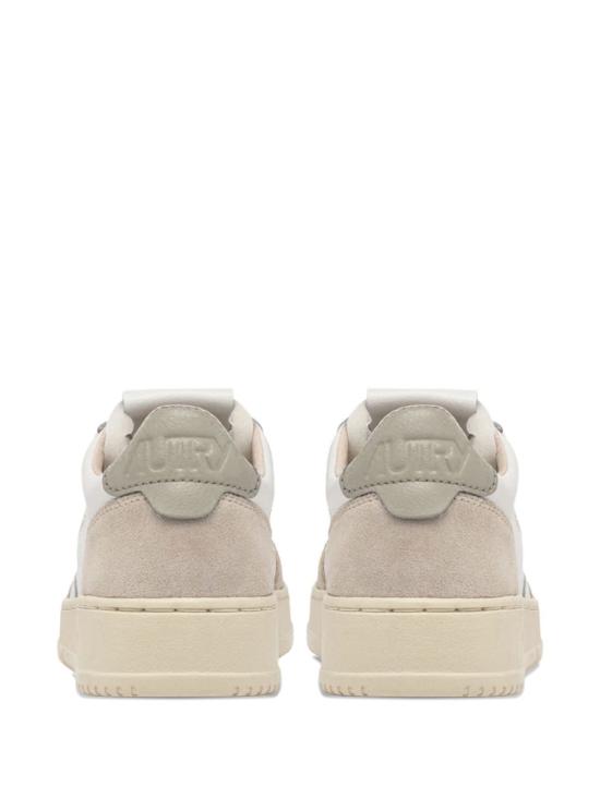 26SS 오트리 메달리스트 로우 스니커즈 AULMLS14 WHITE BEIGE - AUTRY