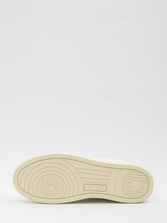 26SS 오트리 메달리스트 로우 스니커즈 AULMLS15 WHITE BROWN - AUTRY