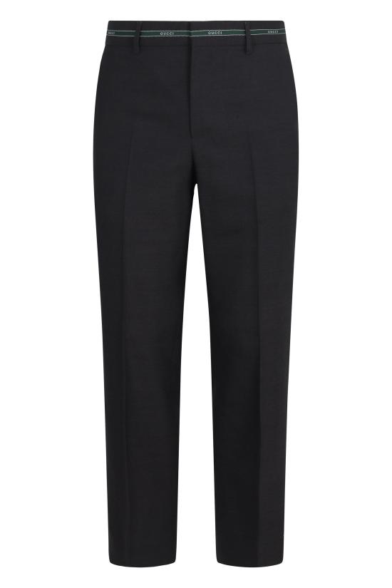 26SS 구찌 스트레이트 팬츠 855095ZAS681076 black