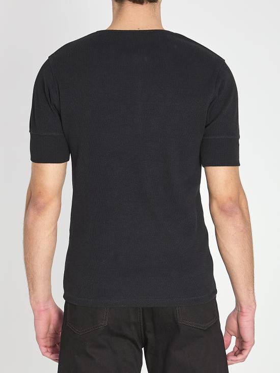 26SS 르메르 저지 헨리넥 탑 TS0007LJ1030 BK999 BLACK - LEMAIRE