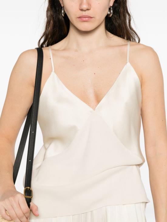 26SS 포르테포르테 반팔 티셔츠 14553MYTOPBEURRE WHITE - FORTE FORTE