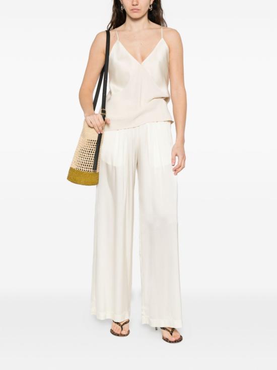 26SS 포르테포르테 반팔 티셔츠 14553MYTOPBEURRE WHITE - FORTE FORTE