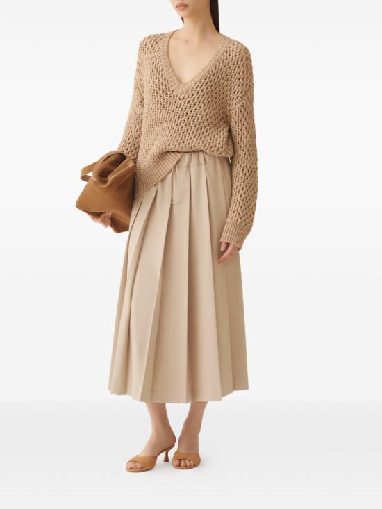 26SS 파비아나 필리피 스웨터 MAD266F113L7440157 IVORY - FABIANA FILIPPI