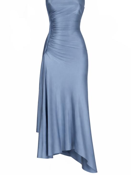 26SS 빅토리아 베컴 미디 원피스 1126WDR007096A STONE BLUE