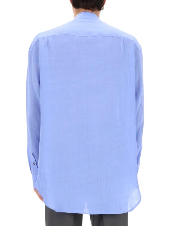 26SS 조르지오 아르마니 긴팔 셔츠 GM003501 TE11049UA017 PURPLE - GIORGIO ARMANI