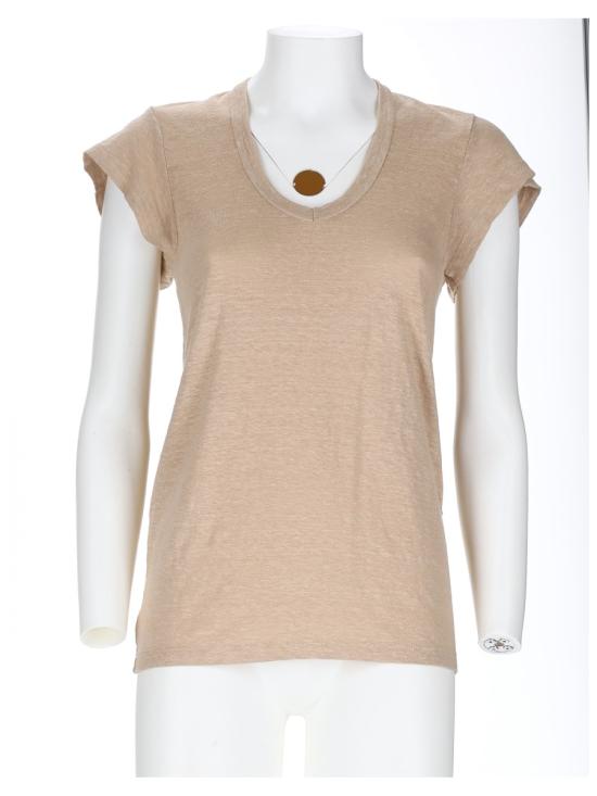  이자벨마랑에뚜왈 반팔 티셔츠 TS0014FB B1N17E90BE BEIGE - ISABEL MARANT ETOILE