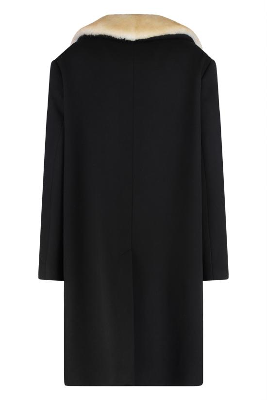 25FW 셀린느 코트 RM04G670038NO black - CELINE