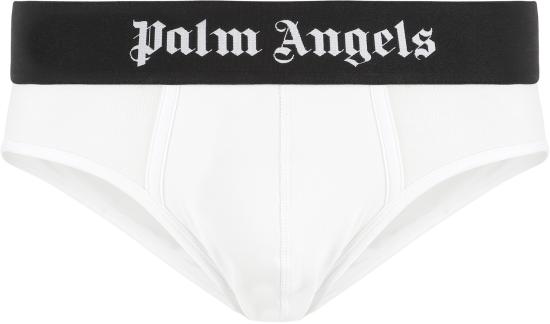 25SS 팜앤젤스 팬티 PMUF002S25FAB0010110 White - PALM ANGELS