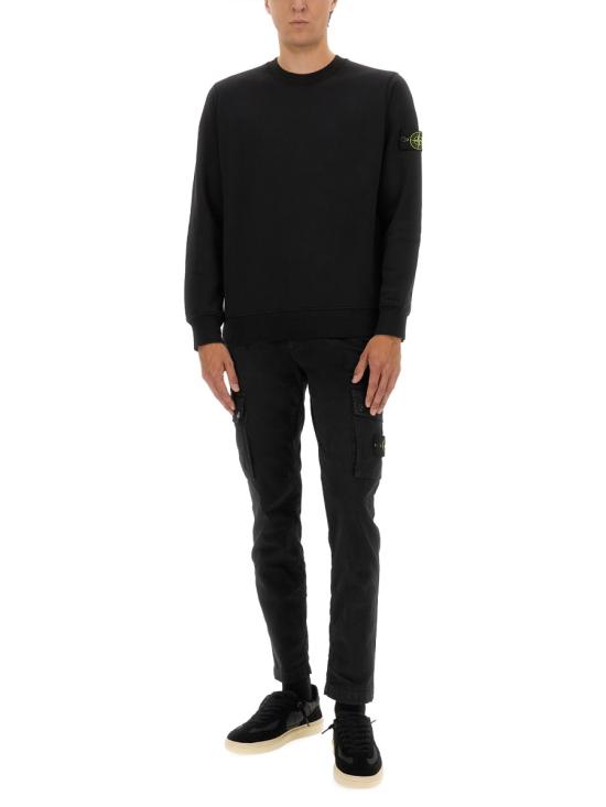  스톤 아일랜드 반팔 티셔츠 6100060S0051V0029 black - STONE ISLAND