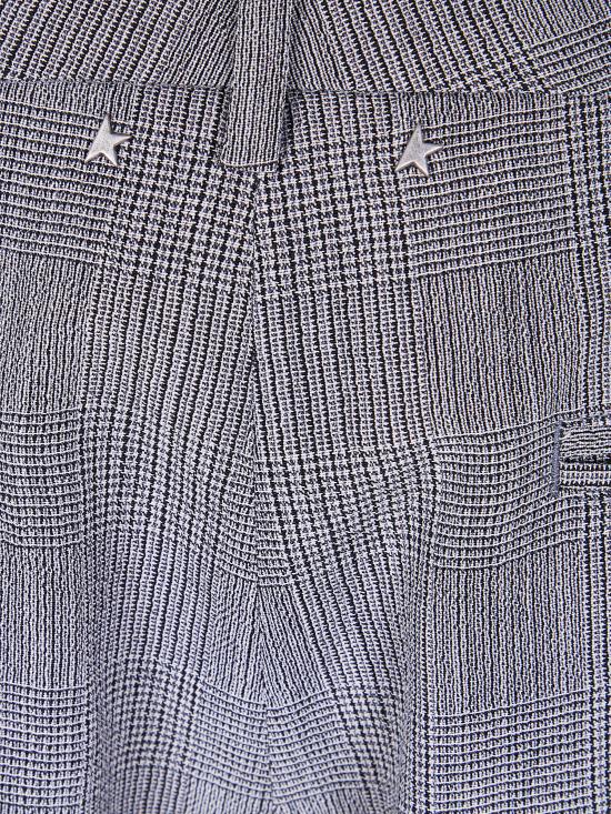 26SS 골든구스 스트레이트 팬츠 GMP02539P002318 60567 GREY CHECK - GOLDEN GOOSE