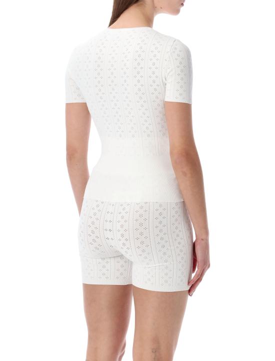 26SS JW앤더슨 반팔 티셔츠 KW1477YN0309 002 OFF WHITE - JW ANDERSON