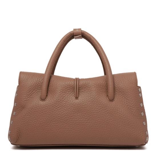 26SS 자넬라토 토트백 068750S1120000Z1159 BROWN RIBOLLA - ZANELLATO