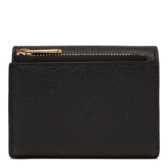 26SS 살바토레 페라가모 간치니 3폴드 반지갑 779894220862001 BLACK - SALVATORE FERRAGAMO