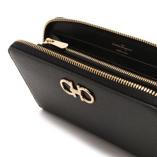 26SS 살바토레 페라가모 지갑 758661220405001 BLACK - SALVATORE FERRAGAMO